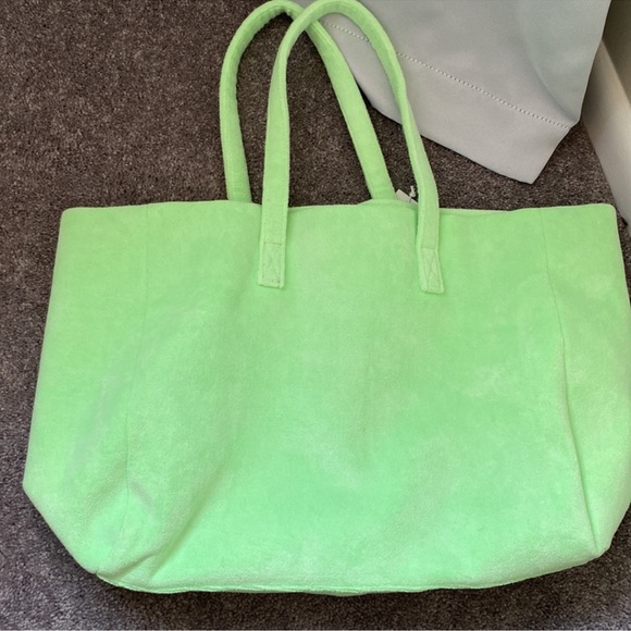 Stoney Clover Lane Apple Terry Tote - Picture 6 of 6